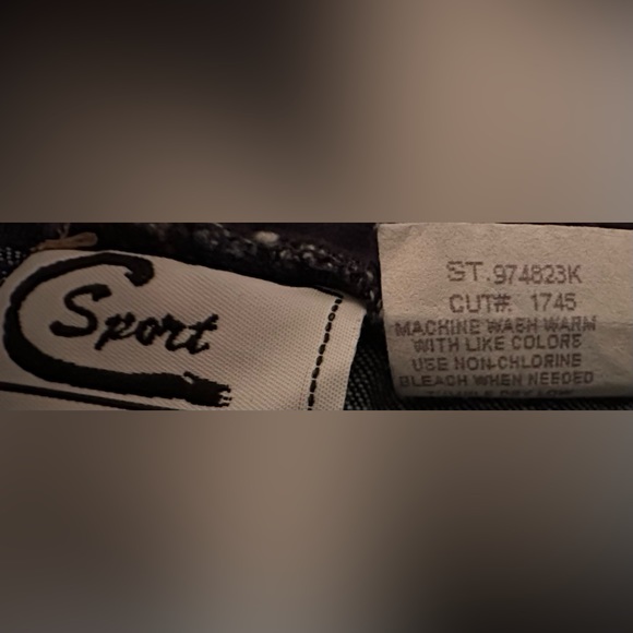 C sport size large capri jeans - Picture 9 of 11